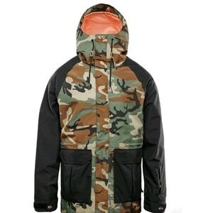 Thirty Two Ava Jacket Women's Snow Boarding Camo sz Small Waterproof NWT